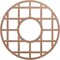 Ekena Millwork O'Neal Wood Fretwork Pierced Ceiling Medallion, Wood (Paint Grade), 28"OD x 10 1/8"ID x 3/8"T CMWP28X28X0375ONMF - alternate 1